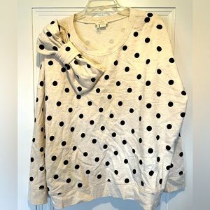 Kate Spade Polka Dot Sweatshirt